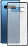 2068 KSIX Mobile cover Samsung Galaxy S10 Flex Metal TPU Transparent Grey Metallic