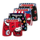 FREEGUN Fglvq/1/Bc/Pk4 Boxershorts voor heren (4 stuks)