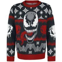 Venom (Marvel) Venom Face Heren Christmas jumper - meerkleurig - XL