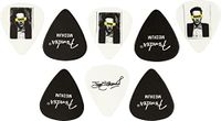 Fender® JOE STRUMMER PICK TIN - MEDIUM - 8 PACK celluloid plectrums