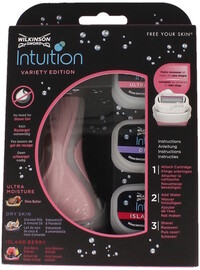 Wilkinson Intuition Variety Edition Scheerapparaat + Mesjes