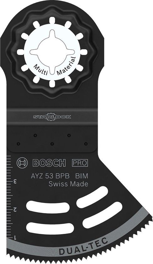 Bosch Accessoires Bosch AYZ 53 BPB - Multifunctioneel Zaagblad - Preciezie - Dual-Tec - Starlock