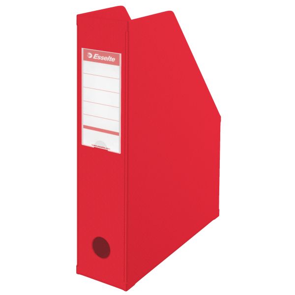 Esselte Vivida - Tijdschriftenhouder - Rood - PVC