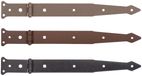 Alberts 821340 DURAVIS® duimheng met plaat, parelbeige duplex gecoat RAL 1035, afmetingen 302 / 77 x 48 mm, set van 6