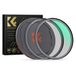 K&F Concept Polarisatiefilter, 82 mm, CPL, magnetisch