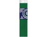 Haza Crepe papier platte vellen - 5x - donkergroen - 250 x 50 cm