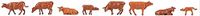 Faller Angler Runderen (5/21) *FA151919