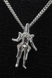 MOOYE ® - Collectie Zilveren Pierrot 2 ketting hanger