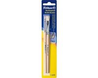 Pelikan Penceel S 613F Plat Varkenshaar Zilver Kunststof