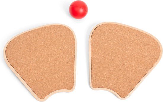 BS Toys Peddel Play - Racketsport - Vang en werpspeelgoed - FSC Hout - Geschikt vanaf 4 jaar