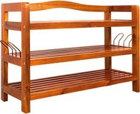 Casaria Schoenenrek 85x26x62cm – 120 kg laadvermogen – Donkerbruin