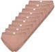 Sloggi Dames slip / onderbroek 9 pack GO Crush cameo brown Effen XS