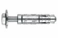 Index za-to Zamak Anker, Zamak, schroef, M10 x 80, diameter 16