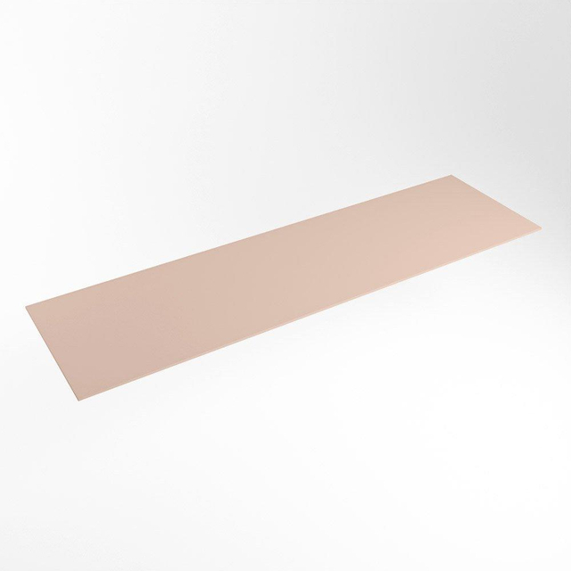 Mondiaz Mondiaz TOP 51 Topblad - 180x51x0.9cm - geschikt voor afdekplaat - Solid surface - Rosee XIM49894Rosee