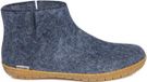 Glerups indoor laars van wolvilt met rubber zool - unisex - maat 35