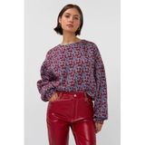 Studio AMAYA X Sofie Graafland bouclé top met print - meerkleurig