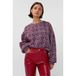 Studio AMAYA X Sofie Graafland bouclé top met print - meerkleurig