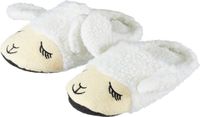 Merkloos Cepewa Gmbh Kinder Dieren Pantoffels/Sloffen Lama/Alpaca Wit Slippers 32/33