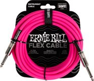 Ernie Ball 6418 Flex Cable Gitaarkabel Roze 6 Meter