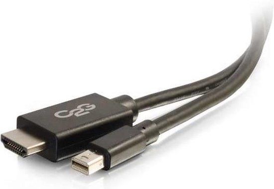 C2G 54421 video kabel adapter 1,82 m Mini DisplayPort HDMI Zwart