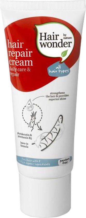 Hennaplus Hairwonder Hair Repair Cream - 100 ml - Leave In Conditioner - All Hair Types