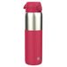 ION8 1 Liter Lichtgewicht Stalen Waterfles, Zonder Isolatie, Lekvrij, Makkelijk te Openen, Veilige Vergrendeling, Draaghendel, Vaatwasserbestendig, Duurzame, 1200ml (40oz), Half Gesneden Viva Magenta