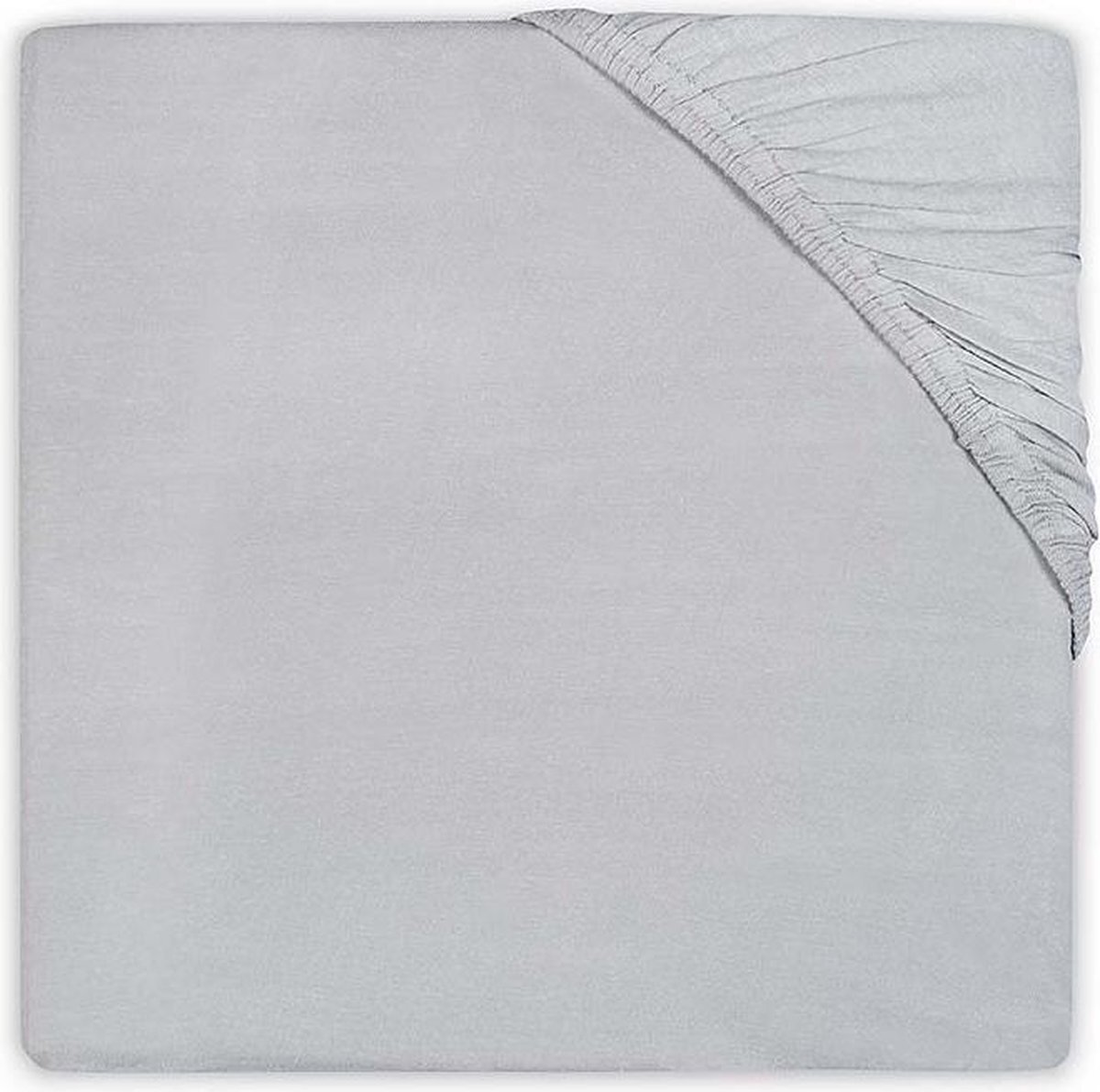 Jollein Hoeslaken Peuterbed Jersey 70x140/75x150cm - Soft Grey