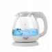 Adler Bouilloire électrique en verre AD 1283 1,0 L 1100 W LED Gris