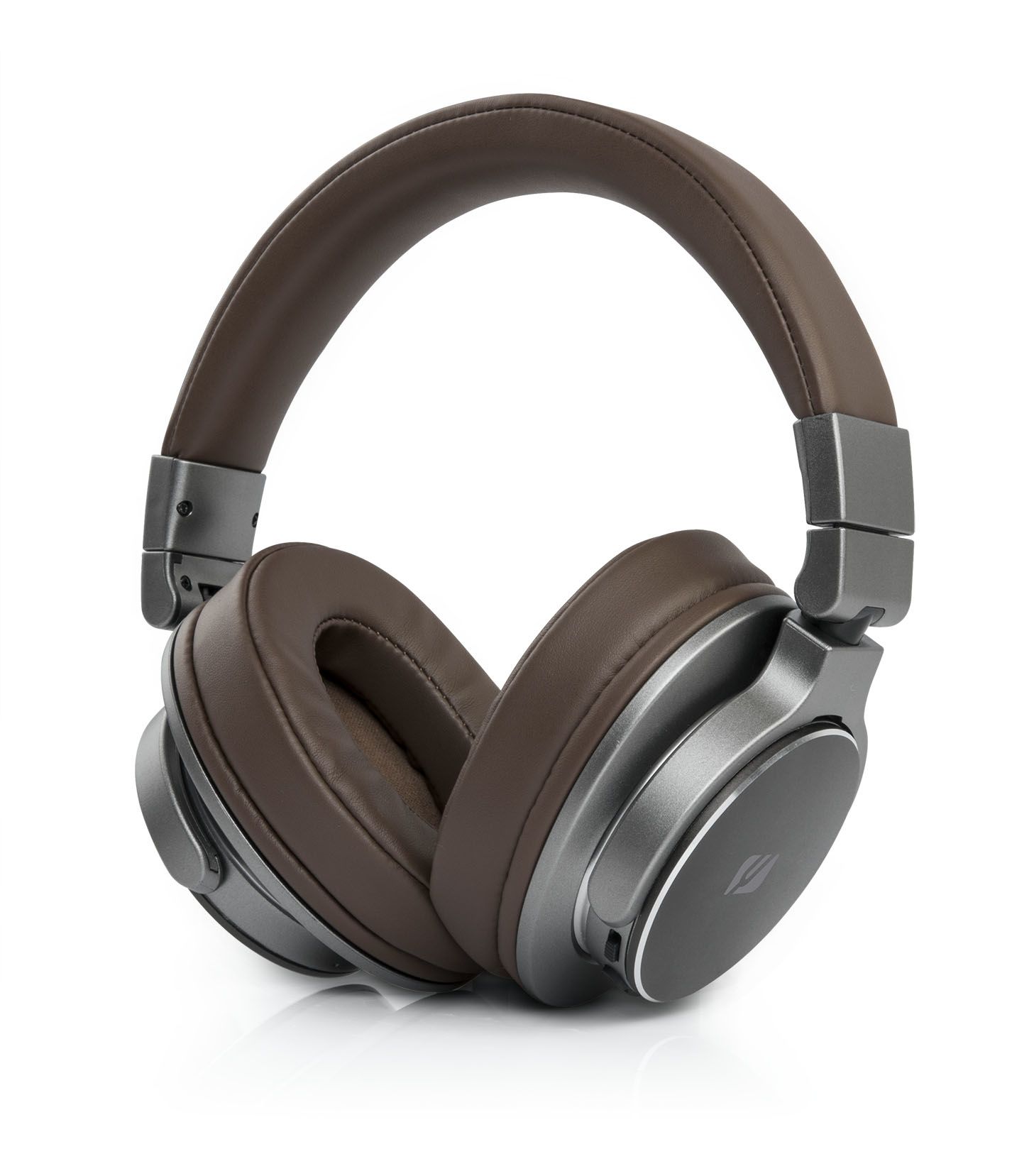 Muse Electronics Muse M-278 BT Headset - Draadloos - Hoofdband - Bluetooth - Bruin/Zilver