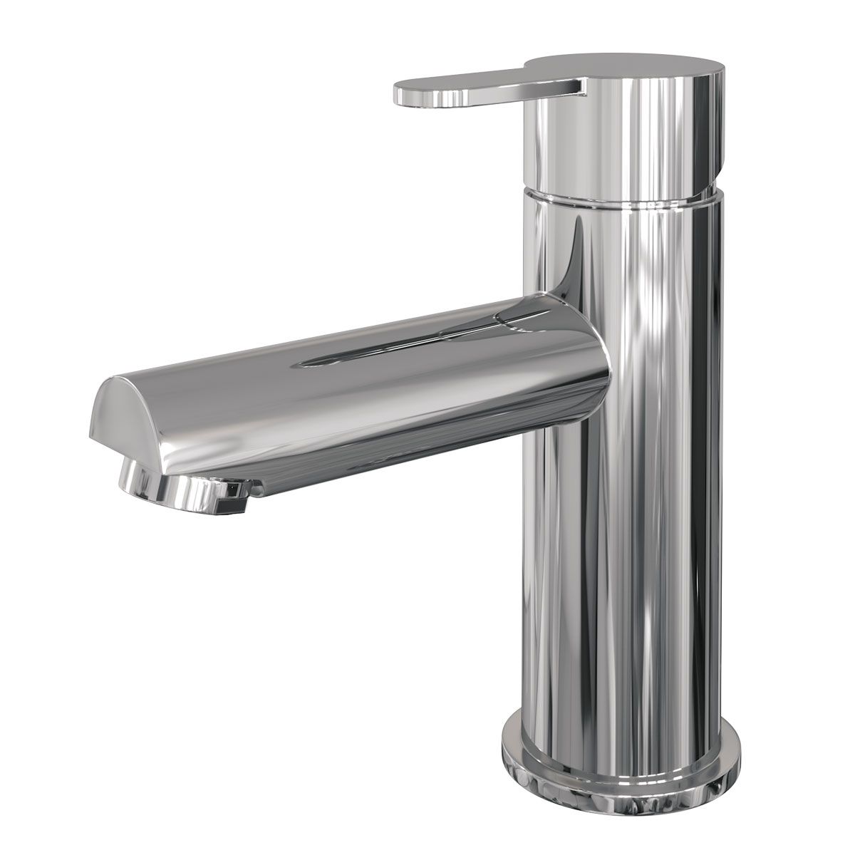 Brauer Wastafelkraan Opbouw ColdStart Rond Eenhendel HD4 Energiebesparend Chroom