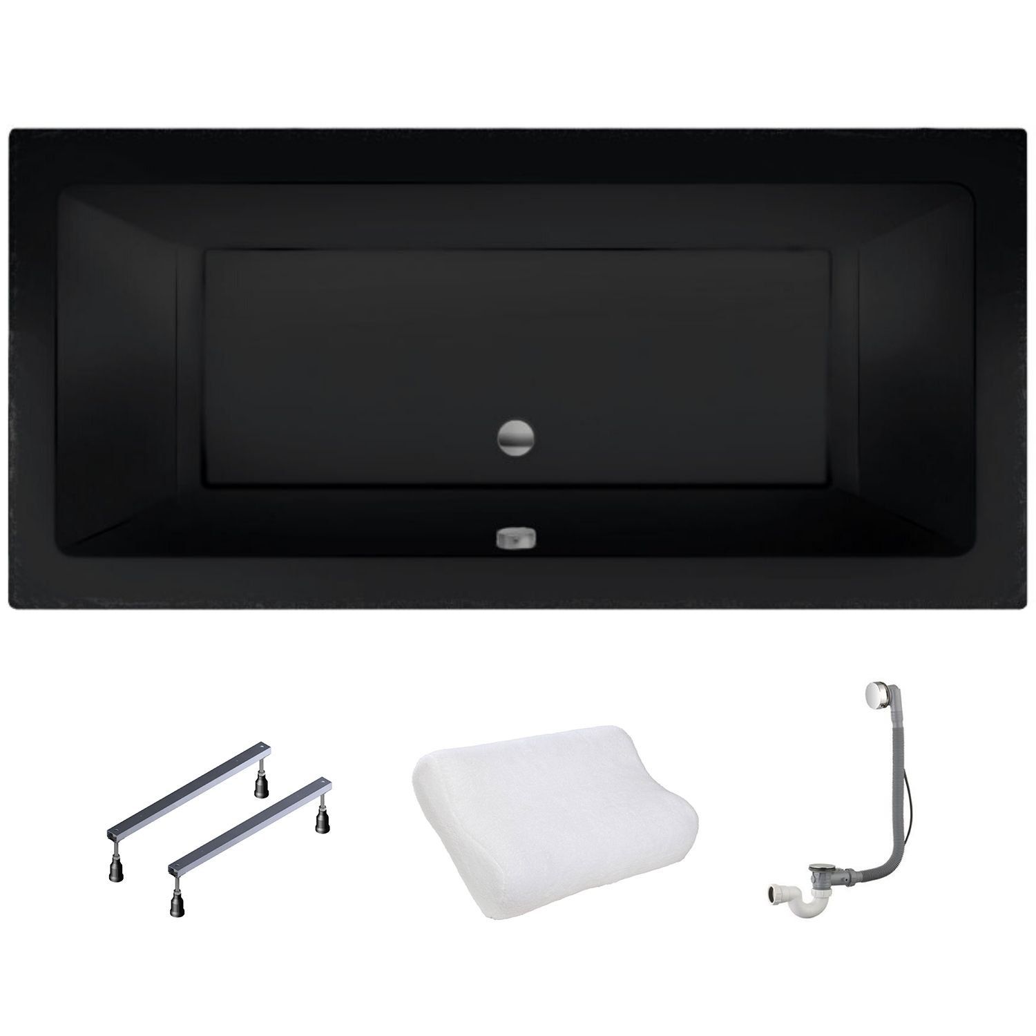 XENZ Society bad 175x80 mat Ebony