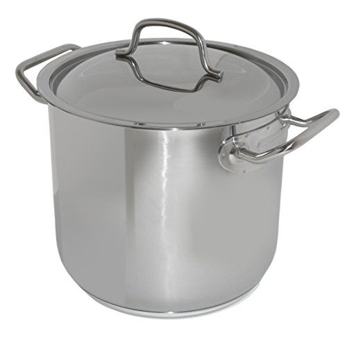 Baumalu 340647 - Pentola alta con coperchio, 9 L, diameter: 24 cm