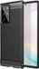 Techsuit Carbon Silicone Back Cover hoesje voor Samsung Galaxy Note 20 Ultra - Zwart