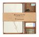 Clairefontaine 813074C - Schrijfwarenset met Notitieboekje, Potlood, Paperclips en Gum - Tulip Paper Collectie