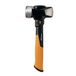 Fiskars IsoCore 3 LB Club Hammer, 11 Inch, 750910-1001, Oranje/Zwart, US import