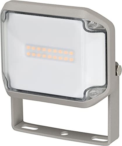 Brennenstuhl LED Schijnwerper AL 1050 / LED Spot voor Buiten met 1010 lumen (LED Buitenlamp voor Wandmontage, 10W, Warm-Wit Licht 3000K, IP44)