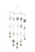 Deco 79 Windchime, Metaal, Bruin, 14" L x 1" B x 32" H
