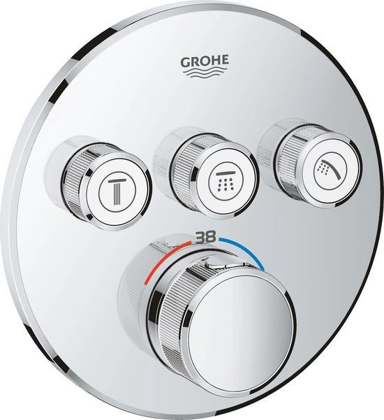 GROHE Grohtherm SmartControl Thermostatische Douchekraan - Inbouw - Chroom