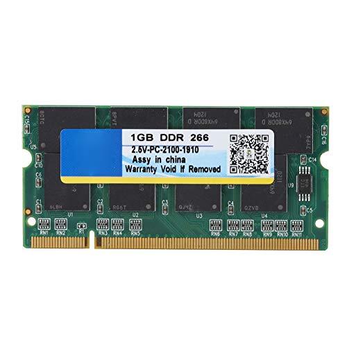 Dpofirs Laptop RAM DDR, hoogwaardige circuitmodule Boordcomputer Geheugen Ingebouwde hoogwaardige chip voor DDR PC-2100 Laptop moederbord voor Intel AMD