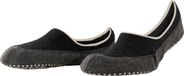 FALKE Cosyshoe Invisible M Hp wol noppen op de zool, 1 paar, uniseks, grijs antraciet melange 3082, 45-46