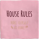 spreuktegel Deco Tile House Rules spreuktegel