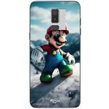 Maniacase Hoesje Samsung Galaxy j8 2018 super mario bros Mario