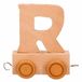 T & F creations Houten letter trein R