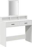 vidaXL Kaptafel Wit 100 x 41 x 140 cm Bewerkt Hout