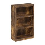 Furinno Rail 3-Tier Open Plank Boekenkast, Amber Pine
