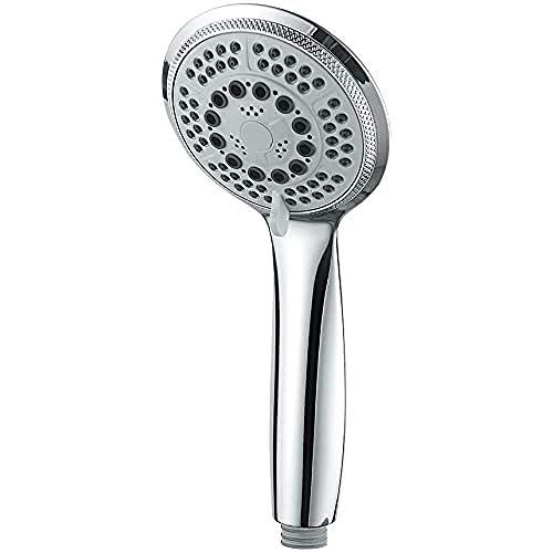GRIFEMA Faucema - shower head, big hand shower, 5 jets, 100 mm, chrome [exclusive in Amazon]