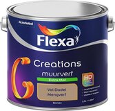 Flexa Creations Muurverf - Extra Mat - Vol Dadel - 2,5 liter