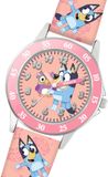 Accutime Bluey Leren Horloge met Roze Band