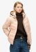 Superdry Dames Fuji Gewatteerde Jas met Capuchon Frappe Beige