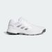 adidas Chaussures de golf pour hommes Traxion Response sans crampons, blanc/argent